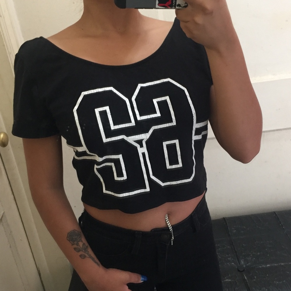 Graphic Crop Top. #62